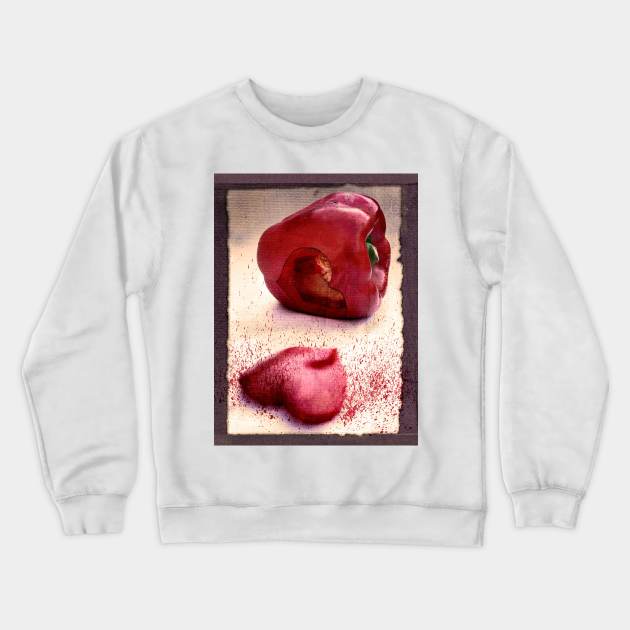 Eat Your Heart Out Crewneck Sweatshirt by micklyn